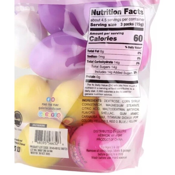 Hello Kitty Themed Easter Eggs Set, Prefilled with Assorted Hard Candies 14ct - Picture 2 of 5